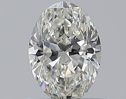 0.49 carat H-VS2 Natūralus Oval Deimantas (1)