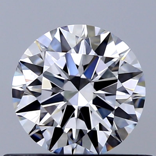 0.5 carat F-VVS2 Excellent cut Natūralus Round Deimantas (1)