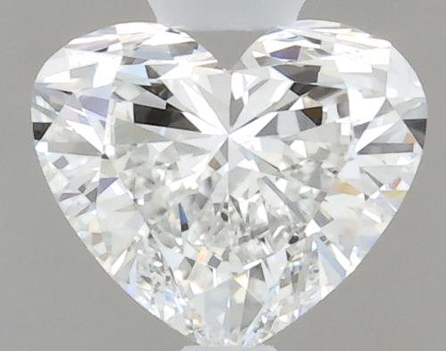 0.31 carat F-VVS1 Natūralus Heart Deimantas (1)
