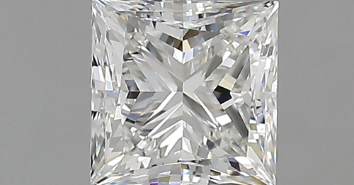 1.0 carat H-VS2 Natūralus Princess Deimantas (1)