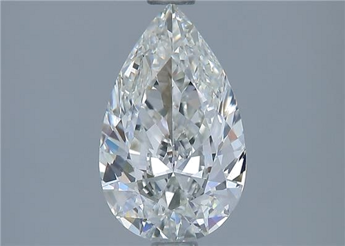 1.51 carat I-VVS1 Natūralus Pear Deimantas (1)