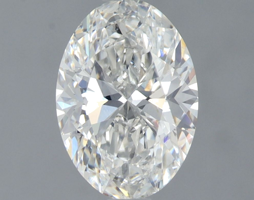 1.02 carat F-SI1 Natūralus Oval Deimantas (1)