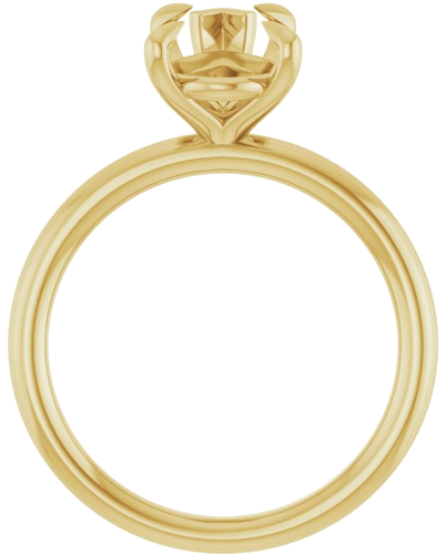 Sužadėtuvių Žiedas „Claw-Prong Solitaire“ 14k yellow gold Pear 12mm x 7.5mm (2)