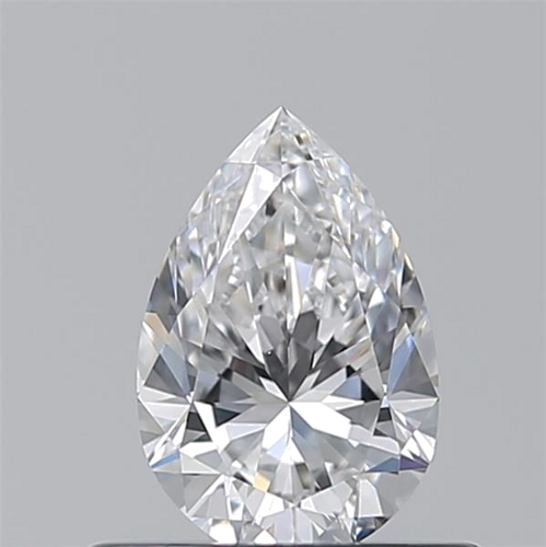 0.5 carat D-VS1 Natūralus Pear Deimantas (1)