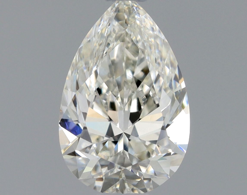 0.51 carat I-VVS1 Natūralus Pear Deimantas (1)