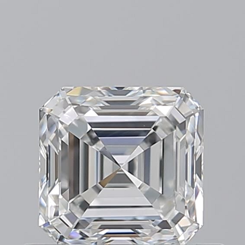 0.7 carat F-VVS2 Natūralus Asscher Deimantas (1)