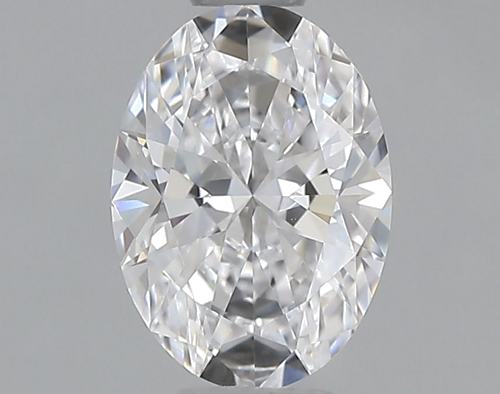 0.58 carat D-VVS2 Natūralus Oval Deimantas (1)