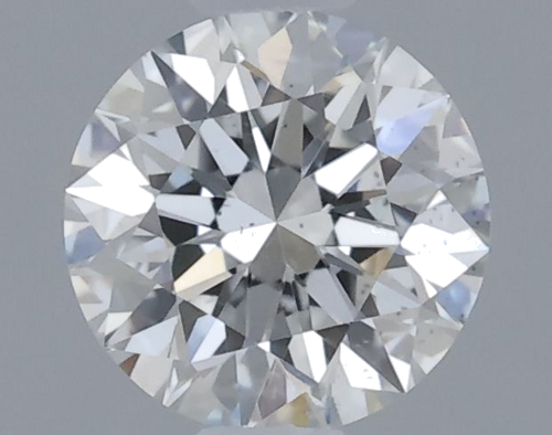 0.42 carat H-SI1 Excellent cut Natūralus Round Deimantas (1)
