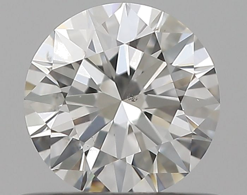 0.51 carat G-SI1 Excellent cut Natūralus Round Deimantas (1)