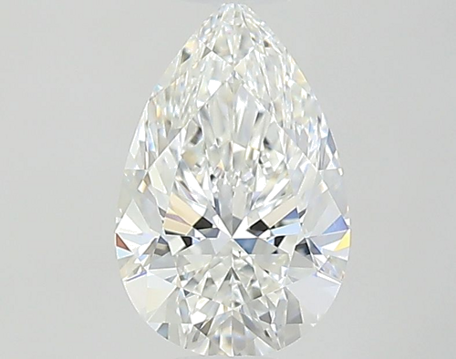 0.8 carat G-VS1 Natūralus Pear Deimantas (1)