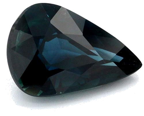 0.65 carat BLUE Pear Safyras (1)