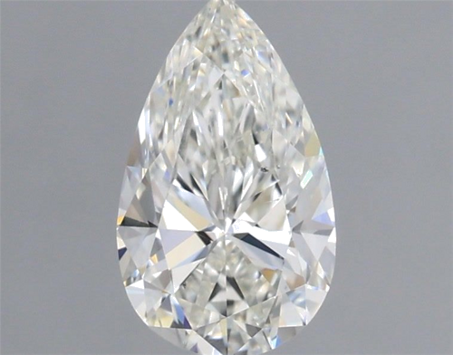 0.5 carat I-SI1 Natūralus Pear Deimantas (1)