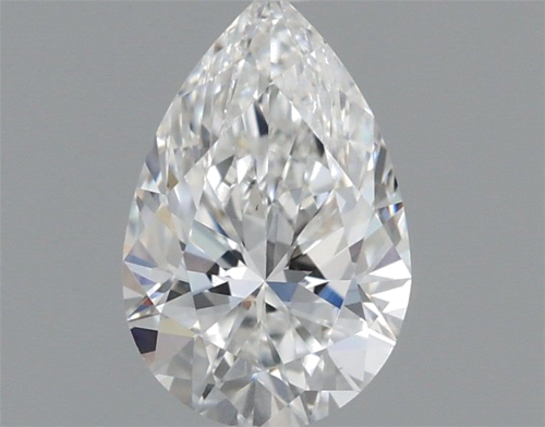 0.63 carat F-VS2 Natūralus Pear Deimantas (1)