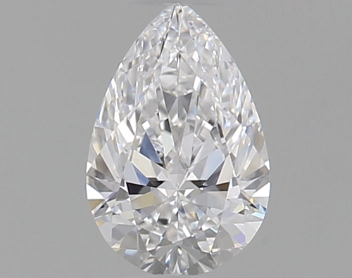 0.31 carat D-VVS1 Natūralus Pear Deimantas (1)