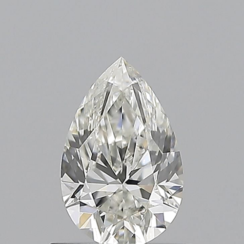 0.7 carat H-VVS1 Natūralus Pear Deimantas (1)