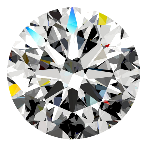 0.4 carat G-VS2 Very Good cut Natūralus Round Deimantas (1)