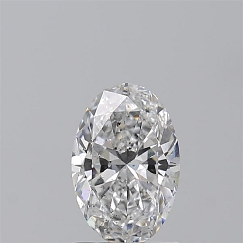 1.01 carat D-SI2 Natūralus Oval Deimantas (1)