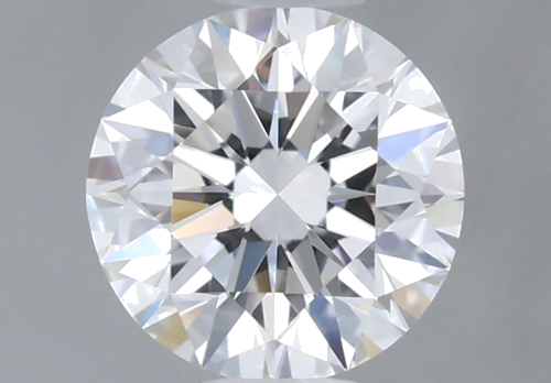 0.43 carat F-VVS1 Excellent cut Natūralus Round Deimantas (1)