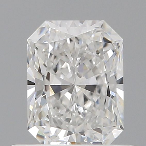 0.5 carat E-VVS1 Natūralus Radiant Deimantas (1)