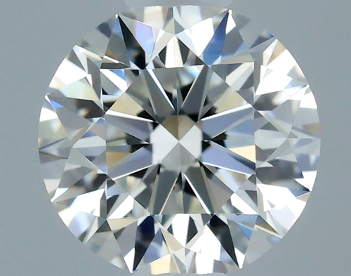 0.53 carat H-IF Excellent cut Natūralus Round Deimantas (1)