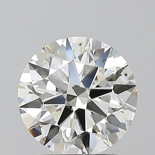 1.62 carat I-SI2 Excellent cut Natūralus Round Deimantas (1)