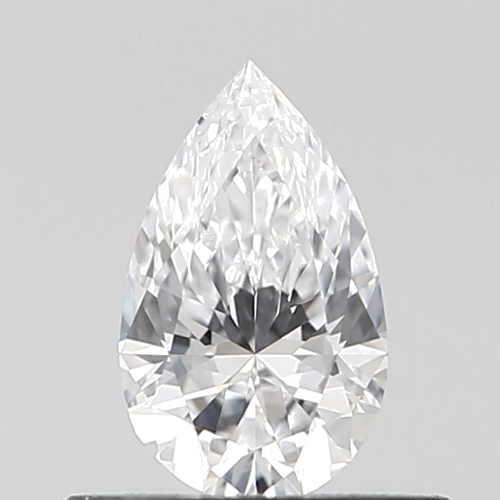 0.36 carat D-VS1 Natūralus Pear Deimantas (1)