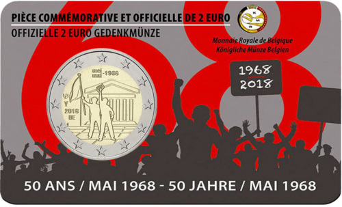 2018 Belgium Revolution of May 2 euro coin (1)