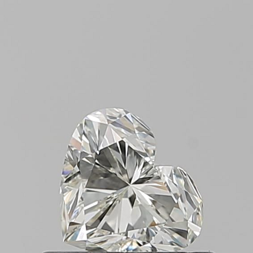 0.51 carat K-VVS1 Natūralus Heart Deimantas (1)