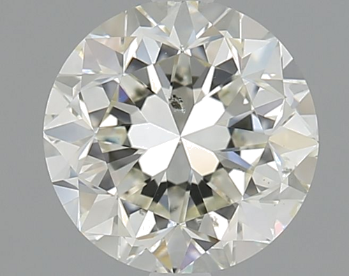 1.51 carat K-SI2 GD cut Natūralus Round Deimantas (1)