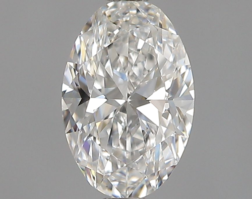 0.42 carat F-SI1 Natūralus Oval Deimantas (1)