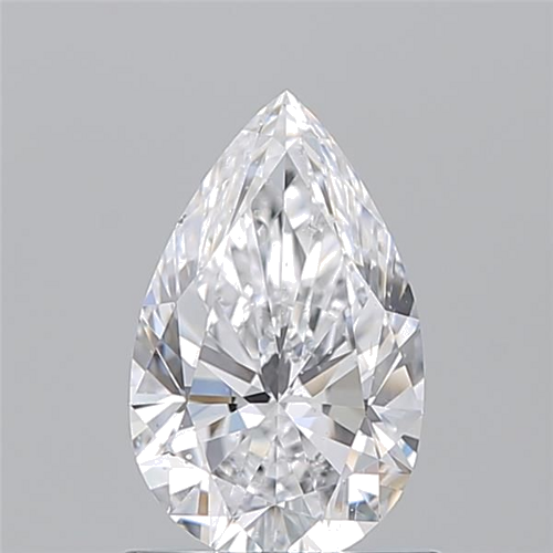 1.01 carat D-SI2 Natūralus Pear Deimantas (1)