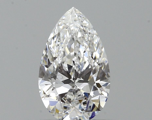 0.38 carat E-IF Natūralus Pear Deimantas (1)
