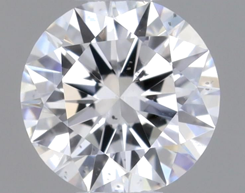 0.3 carat D-SI2 Excellent cut Natūralus Round Deimantas (1)
