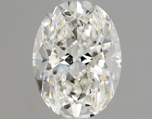 1.01 carat H-SI1 Natūralus Oval Deimantas (1)