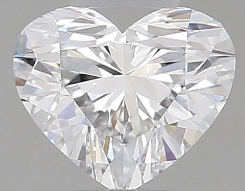 0.28 carat D-VS1 Natūralus Heart Deimantas (1)