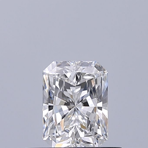 0.43 carat D-VVS1 Natūralus Radiant Deimantas (1)