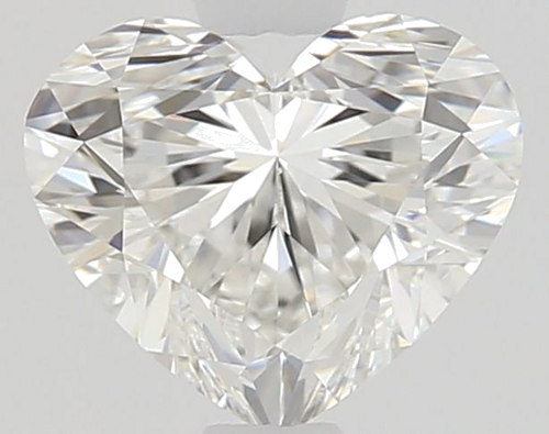1.01 carat F-VS2 Natūralus Heart Deimantas (1)