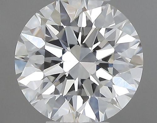 0.52 carat H-VS2 Excellent cut Natūralus Round Deimantas (1)