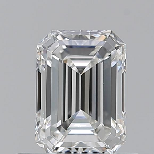0.7 carat F-VS2 Natūralus Emerald Deimantas (1)