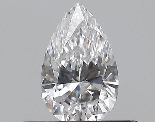 0.31 carat D-VS2 Natūralus Pear Deimantas (1)
