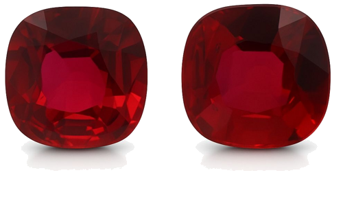 2.1 carat RED Cushion Rubinas (1)