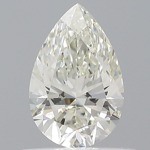 0.5 carat K-VVS1 Natūralus Pear Deimantas (1)