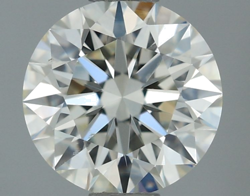 0.56 carat K-SI2 Excellent cut Natūralus Round Deimantas (1)