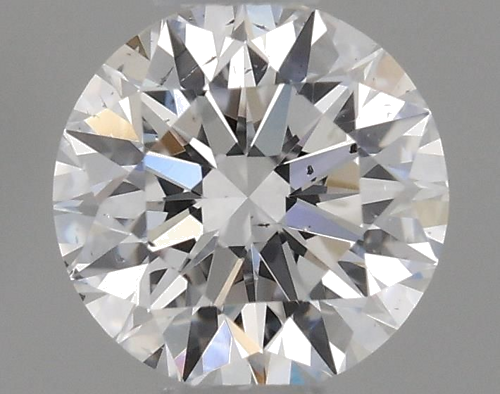 0.37 carat D-SI1 Excellent cut Natūralus Round Deimantas (1)