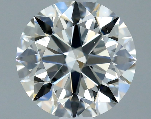 0.51 carat I-SI1 Excellent cut Natūralus Round Deimantas (1)