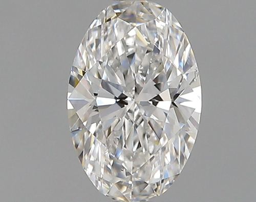 0.6 carat F-SI1 Natūralus Oval Deimantas (1)