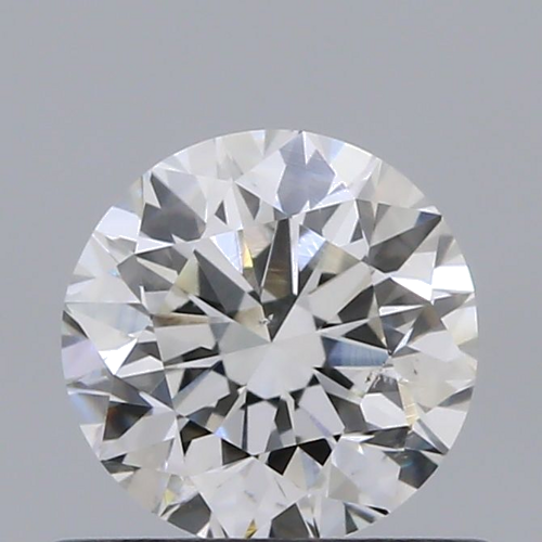 0.6 carat F-SI1 Very Good cut Natūralus Round Deimantas (1)