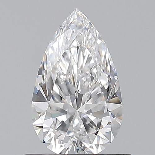 0.71 carat D-VS2 Natūralus Pear Deimantas (1)
