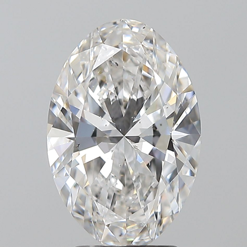 3.01 carat E-SI1 Natūralus Oval Deimantas (1)