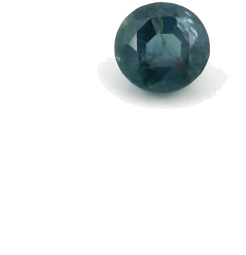 0.61 carat BLUE Round Safyras (1)